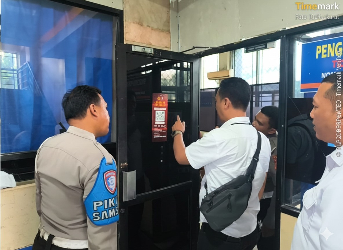 Bidpropam PMJ Sosialisasikan WBS, SP4N-Lapor, dan Larangan Gaya Hidup Mewah di Samsat Jakut–Jakpus