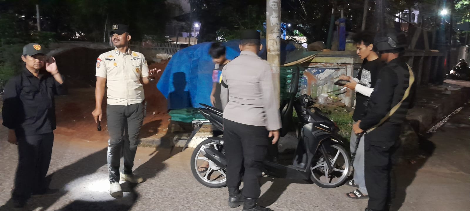 Polsek Tanjung Priok Gelar KRYD dan Patroli Skala Sedang, Empat Terduga Penyalahguna Narkotika Diamankan