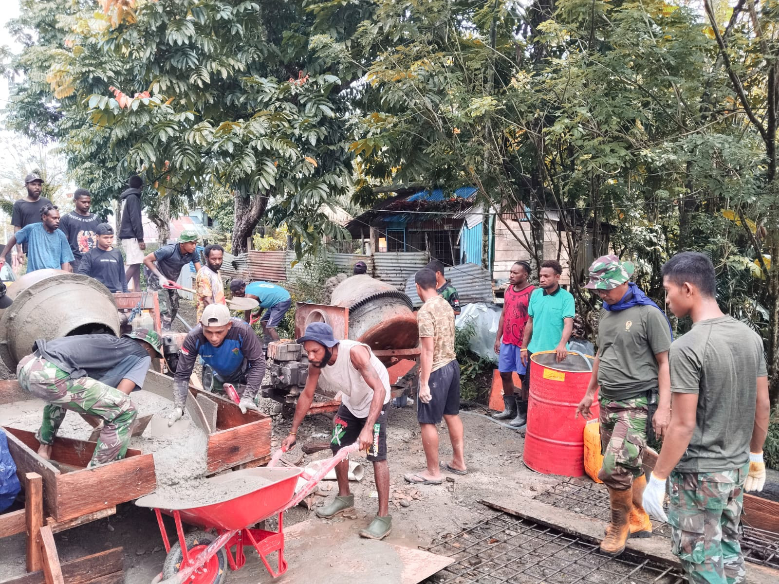 Rampung Dibangun, Jembatan Beton Kamoro Jaya Hadirkan Harapan Baru bagi Masyarakat