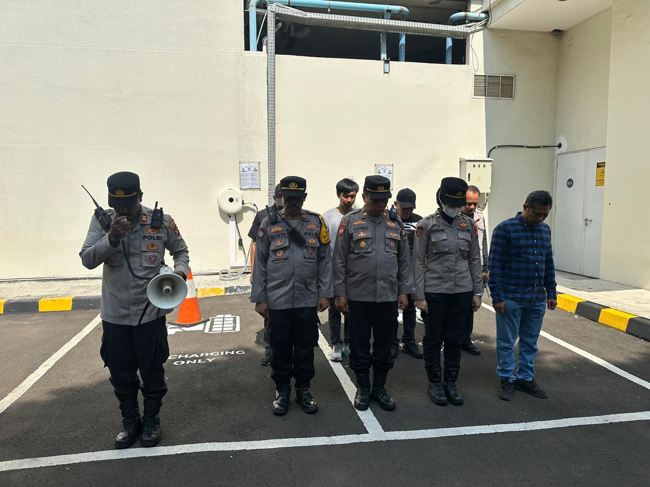 Polisi Amankan Aksi Damai PPPSRS Ancol Mansion