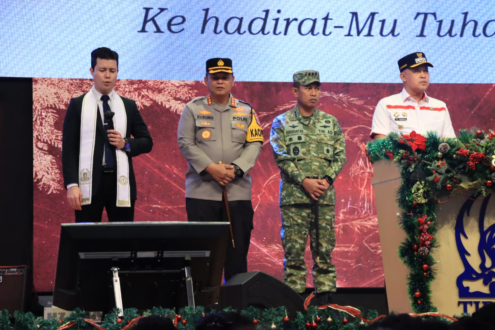 Kapolres Metro Bekasi Kota dan Forkopimda Kembali Pantau Perayaan Natal 2025 Ke Sejumlah Gereja