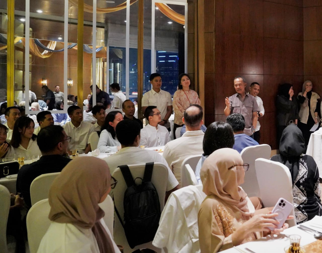 Ketua Umum PBTI Letjen TNI Richard Tampubolon Buka Puasa Bersama Atlet Taekwondo Nasional Indonesia