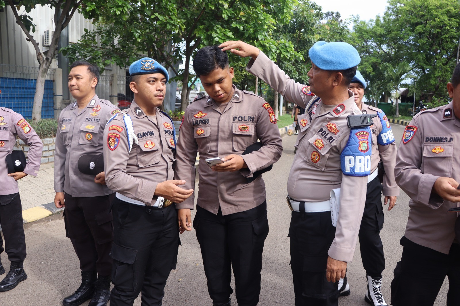 Gaktiplin di Polres Kepulauan Seribu, Propam Periksa Surat Kendali hingga HP Anggota