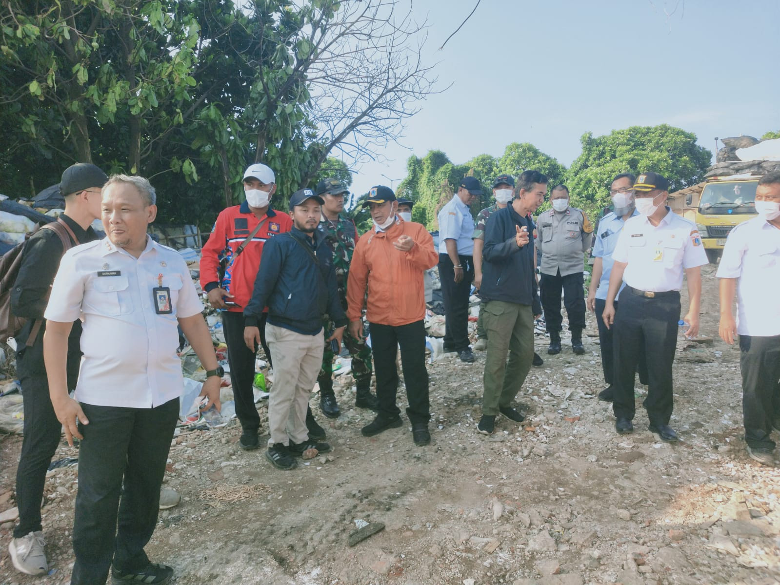 Penanganan Sampah di Penjaringan Diperketat, Aparat Gabungan Lakukan Pengamanan dan Pembersihan Lokasi di Pejagalan