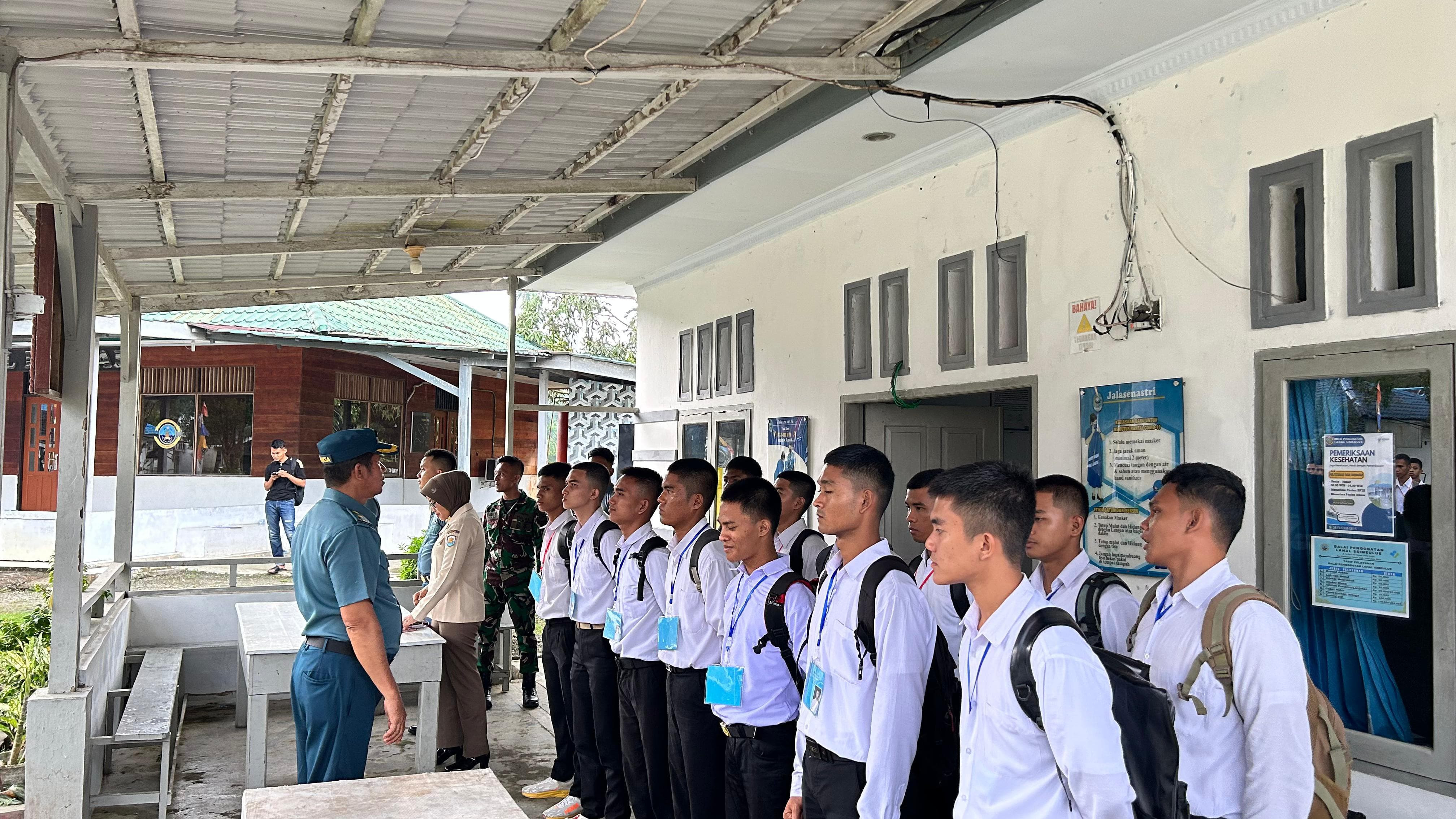 Tim Werving Lanal Simeulue Umumkan Hasil Seleksi Caba dan Data TNI AL TA 2025
