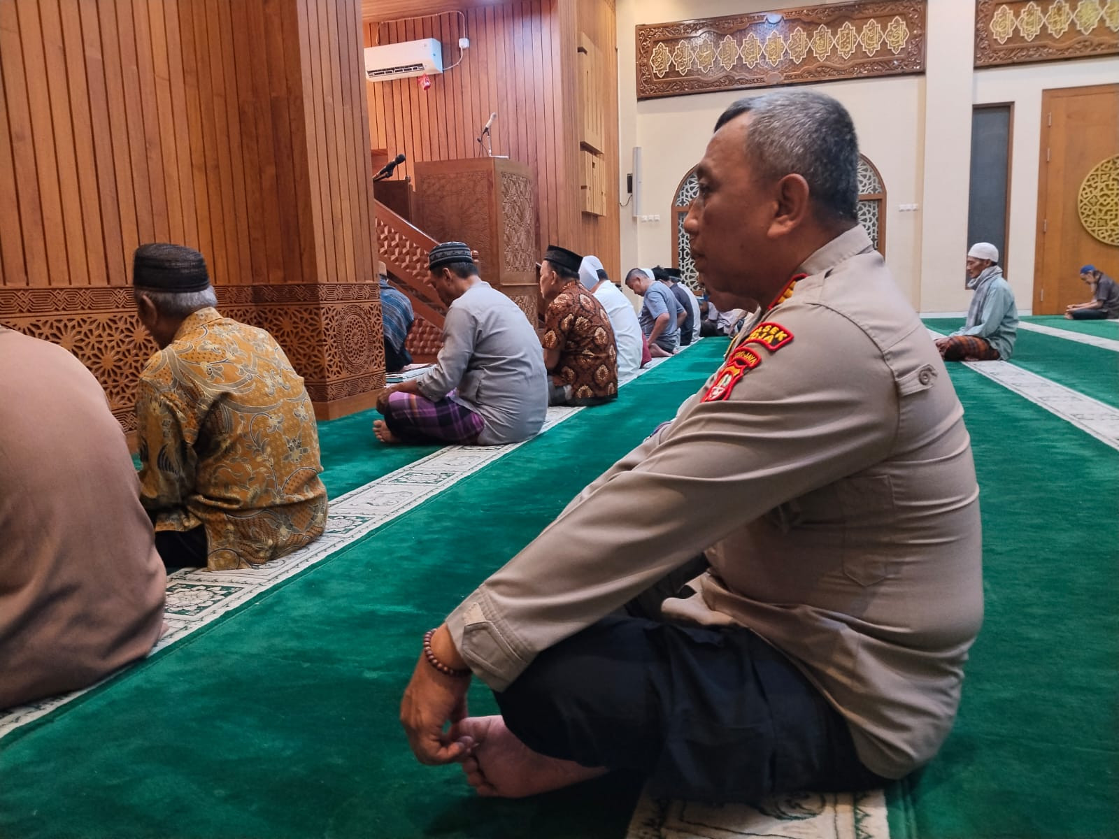 Subuh Keliling Polsek Koja: Perkuat Keamanan, Waspadai Pencurian Motor