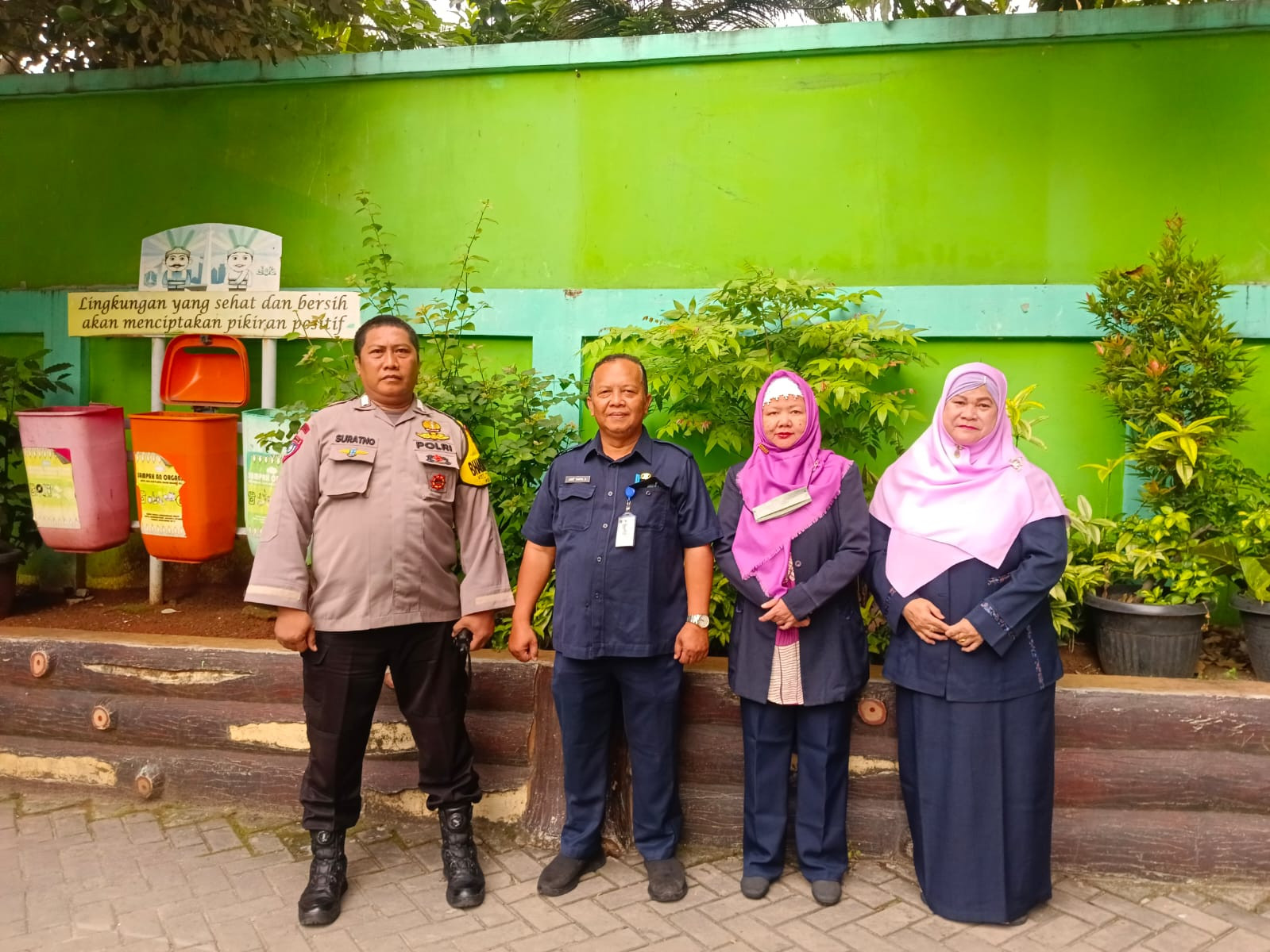 Bhabinkamtibmas Tugu Selatan Ajak Pelajar SMPN 121 Jadi Pelajar Cerdas dan Tertib, Dukung Gerakan “Jaga Jakarta”