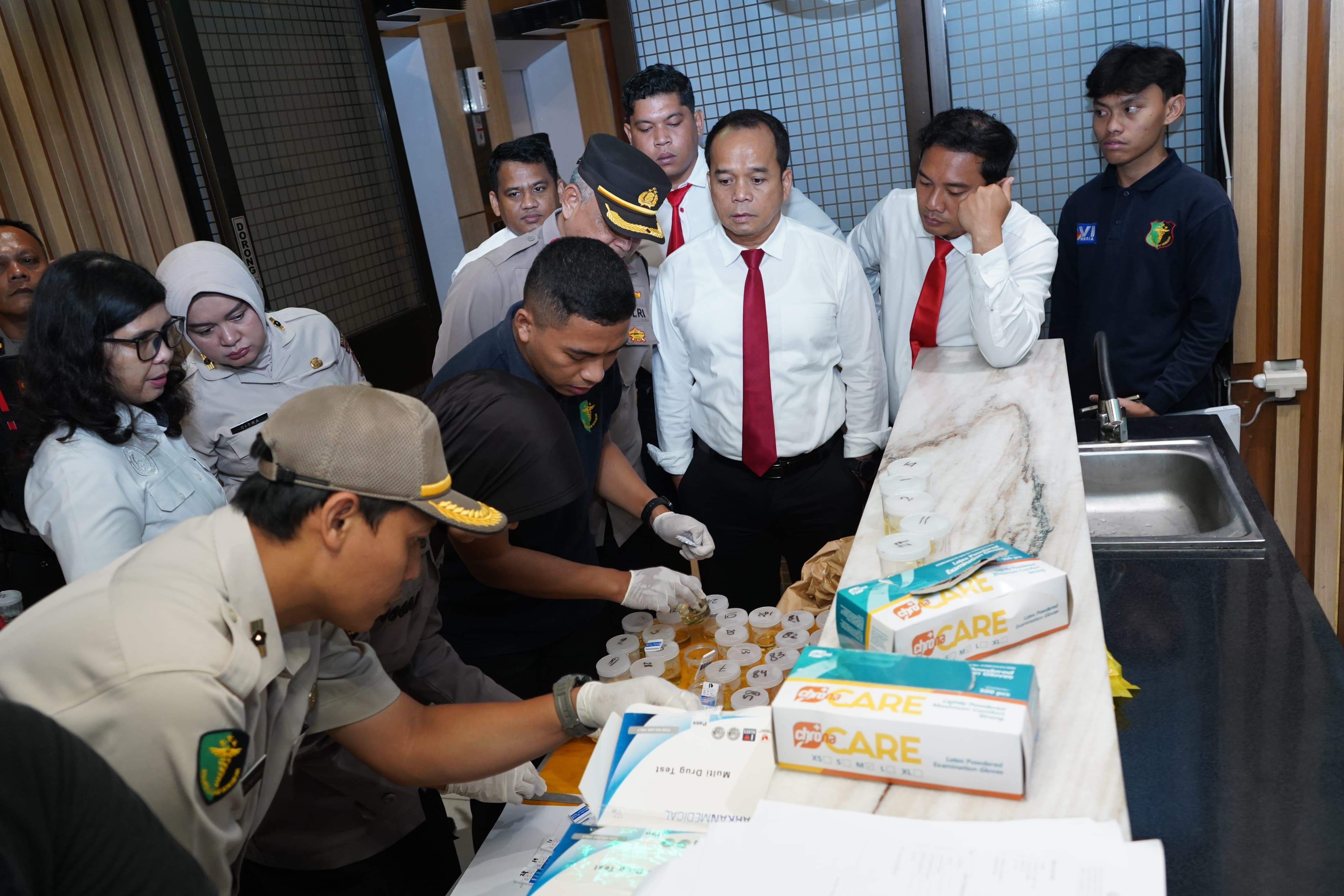 Polres Metro Jakarta Utara Pastikan Personel Bersih dari Narkoba