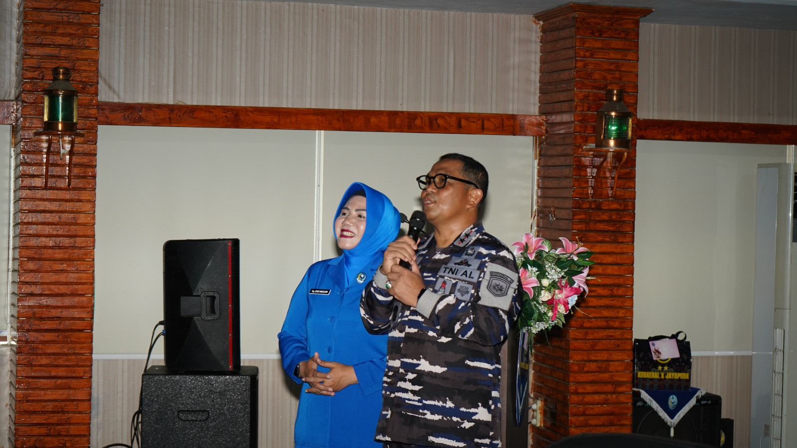 Semangat Dari Timur, Jalasenastri Kodaeral X Teguhkan Solidaritas dan Cinta Laut Dalam Tatap Muka dan Virtual Pembina Daerah Jalasenastri